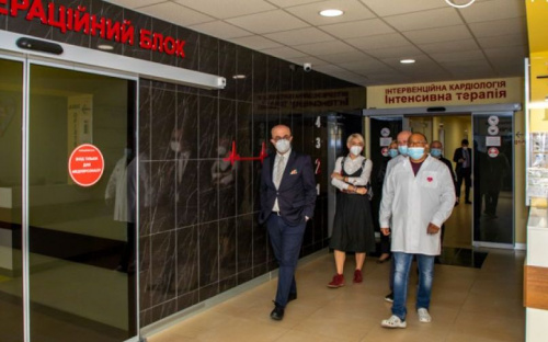 Турецкая делегация оценила мариупольский Кардиососудистый центр