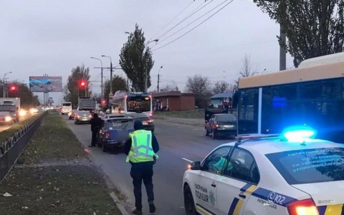 В Центральном районе Мариуполя произошли две аварии