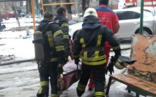 При пожаре пострадала 81-летняя мариупольчанка