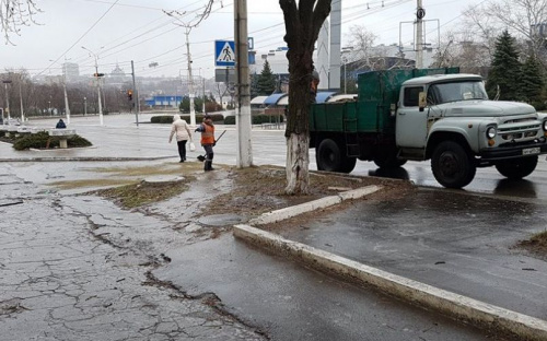 В Мариуполе гололед привел к сбоям в работе пассажирского транспорта (ФОТО+ДОПОЛНЯЕТСЯ)