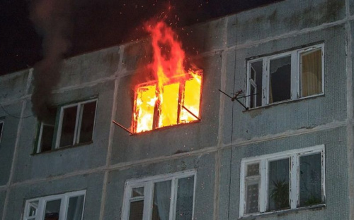 На Донетчине в страшном пожаре погиб местный житель