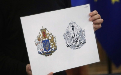 Эскиз большого Государственного Герба Украины вызвал ажиотаж в соцсетях
