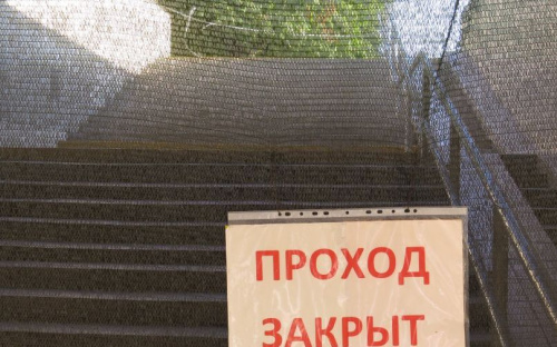В Мариуполе разблокировали выход из подземного перехода (ФОТОФАКТ)