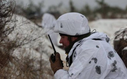 На Донбассе травма военного и сбросы гранат с беспилотников