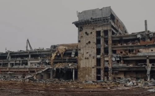 От великолепия до руин. В сети показали донецкий аэропорт имени Прокофьева (ВИДЕО)