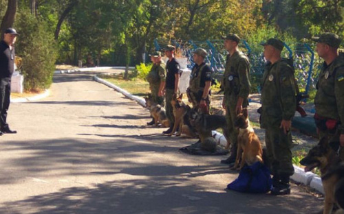 Кинологический центр полиции в Мариуполе пополнился 9 «новобранцами» (ФОТО)