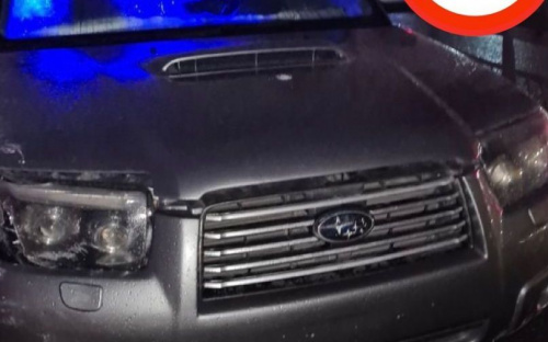 В Мариуполе водитель после аварии снял номера со своего авто и оставил транспорт на улице