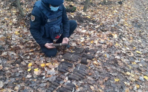 На Донетчине обнаружили взрывоопасные предметы времен Второй мировой войны