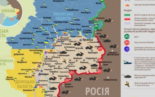 В Донбассе применена тяжелая артиллерия – ранены бойцы ВСУ (КАРТА)