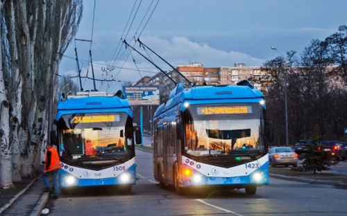 Движение троллейбусов в Мариуполе ограничат