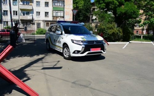 Полиция в Мариуполе протестировала кроссовер с экологическим двигателем (ФОТО)