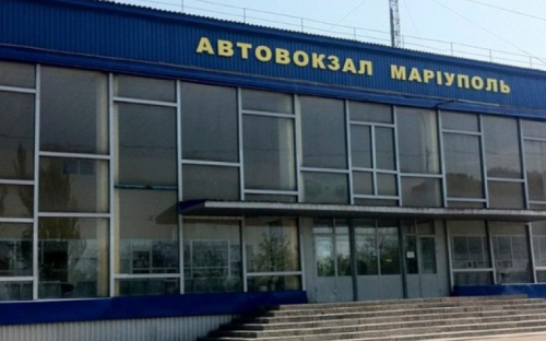 На автовокзале Мариуполя морские пехотинцы попали в заложники  