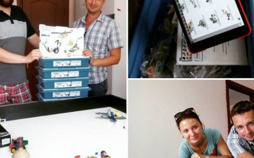 На Донбассе дети будут бесплатно конструировать из LEGO роботов 