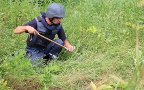 На Донетчине пиротехники обезвредили 58 взрывоопасных предметов