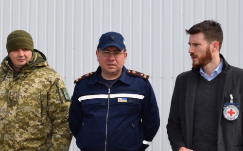 На КПВВ под Мариуполем заработал модуль первой медицинской помощи