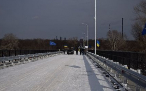 Открыли восстановленный мост между Северодонецком и Лисичанском (ФОТО)