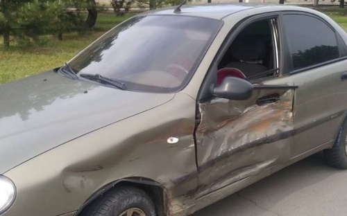 В Мариуполе ВАЗ протаранил Daewoo (ФОТО)
