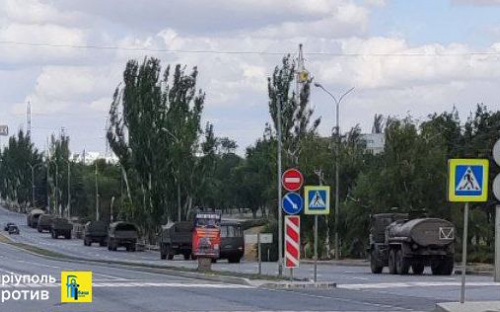 У Маріуполі зафіксували велике пересування російської техніки - куди перекидають озброєння