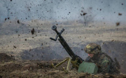 Вблизи Мариуполя боевики стреляли из запрещенной артиллерии и применили дистанционное минирование