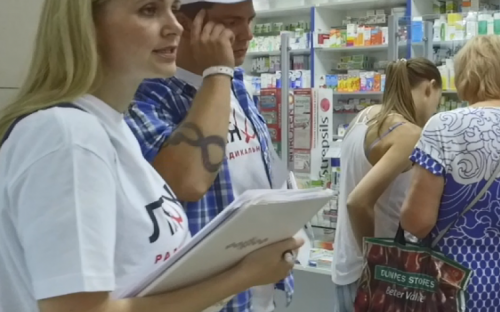 В Мариуполе активисты Радикальной партии проверили аптеки на выполнение программы «Доступнi лiки» (ВИДЕО)