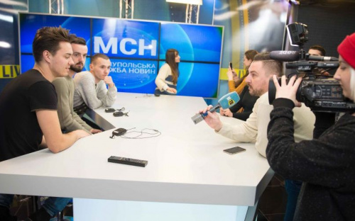 Студенты из Ужгорода в Мариуполе учились создавать 3D-экскурсии и монтировать сюжеты (ФОТО)