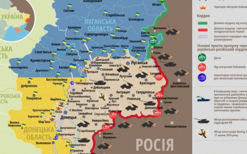 В Приазовье осложнилась ситуация - применены танки и миноменты, в рядах ВСУ потери