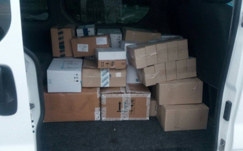 Под Мариуполем пограничники изъяли большую партию товара