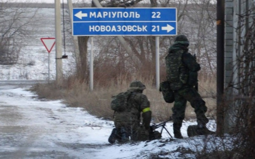Под Мариуполем применили минометы различных калибров
