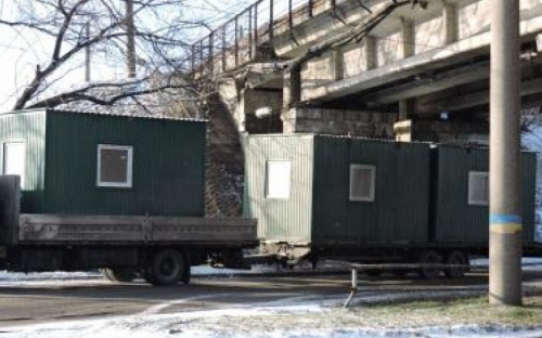 Полицейские в Мариуполе получили три современных блок-модуля