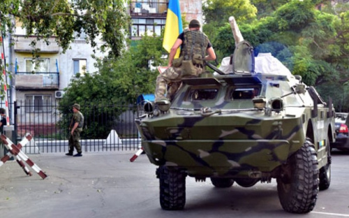 Полиция Мариуполя и областного главка была поднята по тревоге (ФОТО)