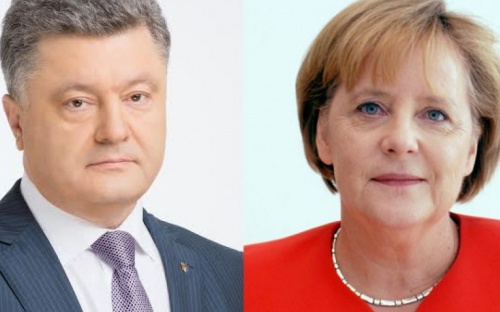 Порошенко и Меркель согласовали дату новой встречи в «нормандском формате» по кризису в Донбассе