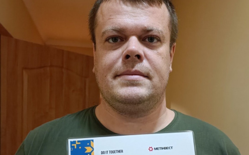 «Бойовому сталевару» із Запоріжжя встановили біонічний протез руки