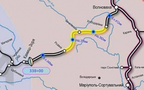 Пропуск грузовых поездов на Мариуполь снизился до 10 составов в сутки