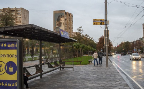 На мариупольских остановках появятся новые европавильоны