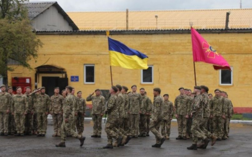 В Мариуполе  воинская часть батальона «Сармат» отметила седьмую годовщину