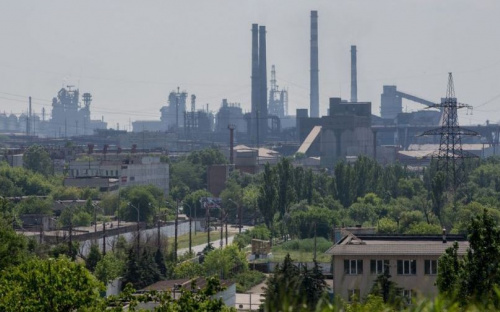 Меткомбинаты Мариуполя остановили доменные печи