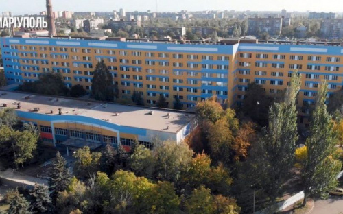 В областной больнице Мариуполя продолжается масштабное обновление (ВИДЕО)