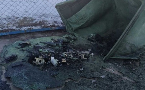 Мариупольские вандалы за два месяца подожгли более 20 евроконтейнеров