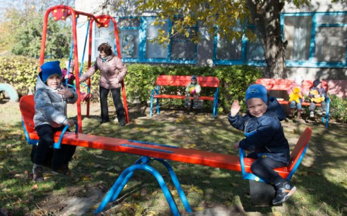 В Мариуполе благоустроили санаторий для детей с болезнями органов дыхания (ФОТО)