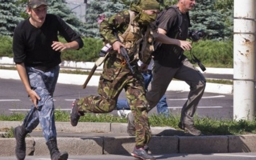 С передовой под Мариуполем «ДНРовцы» пытались сбежать в Россию