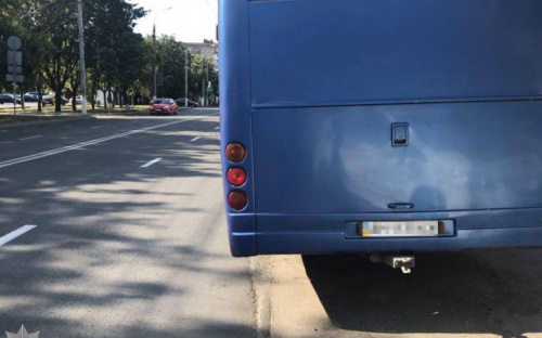 Водителя автобуса оштрафовали за поездку в Мариуполь и отсутствие медосмотра (ФОТО)