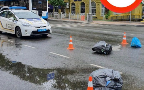 В центре Мариуполя на пешеходном переходе сбили женщину