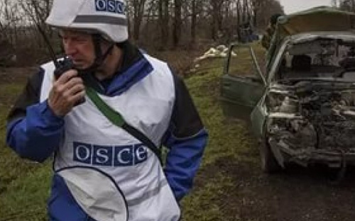 Свыше сотни взрывов ОБСЕ зафиксировала в районе Мариуполя