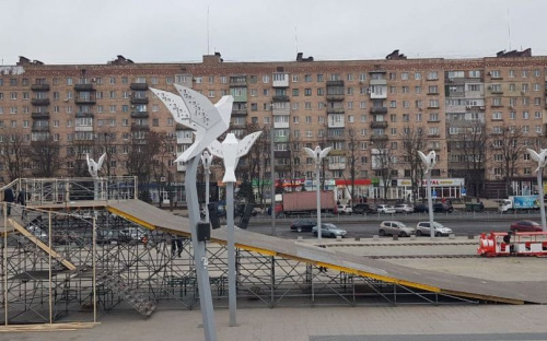 Мариупольцы смогут скатиться с шестиметровой горки в центре города