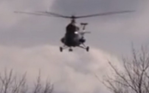 В зоне проведения ООС вертолеты атаковали цели с помощью авианаводчиков (ФОТО+ВИДЕО)