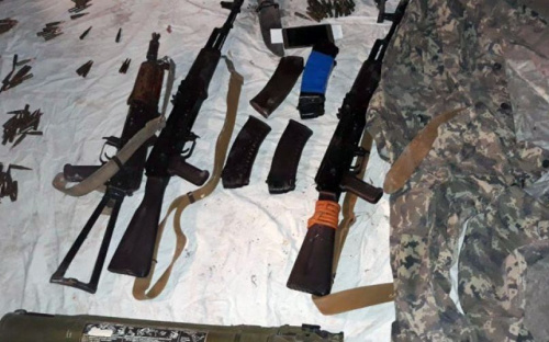 В Мариуполе «всплыло» оружие из сгоревшего ГУВД милиции и разграбленной воинской части в Крыму (ФОТО)