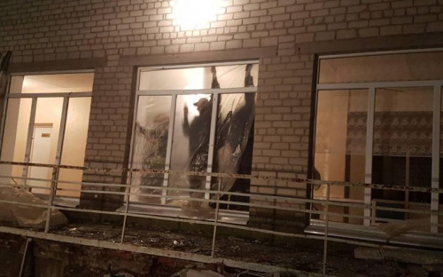 В Новолуганске после обстрела выявили десятки элементов РСЗО 