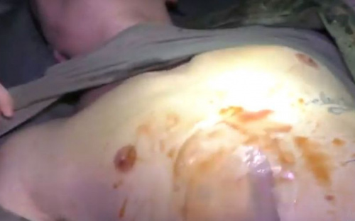 Опубликовано видео работы корпуса внезапного действия в Донецкой области (ФОТО+ВИДЕО)