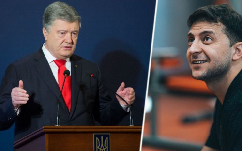 Зеленский или Порошенко: кто вырвется вперед в президентской гонке в Украине?