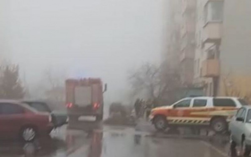 В микрорайон «Восточный» в Мариуполе съехались пожарные